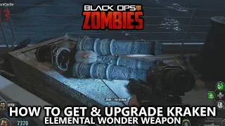 COD Black Ops 4 Zombies - How to Get and Upgrade the Kraken (Elemental Wonder Weapon)