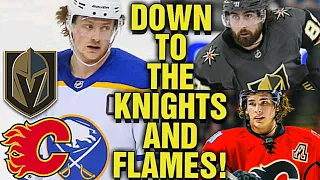 Jack Eichel TRADE To the Vegas Golden Knights Or Calgary Flames VERY CLOSE!