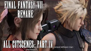 All Cutscenes in 4K - Part 4/10 | Final Fantasy 7 Remake | HEAVY SPOILERS