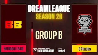 Dota2 - BetBoom Team vs 9 Pandas - Game 1 - DreamLeague Season 20 - Group B