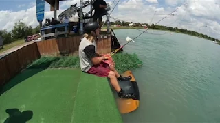 Sitting Dock Start - JB ONeill - Cable Wakeboarding