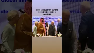 India, Middle East & Europe Economic Corridor Launched After G20 Summit