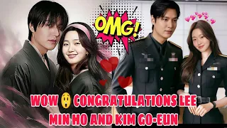 BREAKING NEWS!! LEE MIN HO AND KIM GO-EUN MADE THEIR FIRST PUBLIC APPEARANCE AS A COUPLE 🥰😲😳