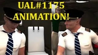 UAL #1175 B-777-200 Fan Blade Out Animation