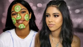 MY SISTER'S PARTY TRANSFORMATION | HAIR & MAKEUP