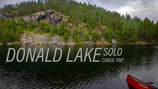 Donald Lake - Solo Canoe Tripping and Camping in Temagami - Chiniguchi Waterway Provincial Park