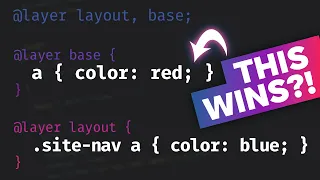 No more specificity issues?! (or all new ones 🤔) - A look at CSS Cascade Layers
