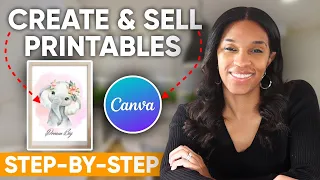 How to Make Money Selling Printables on Etsy ($8,000/Month!)