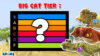 Big Cat Family Tier List | SPORE