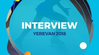 Alexandra Trusova (RUS) | Interview | Yerevan 2018