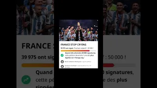 France Stop Crying Petition #shorts #football #futebol #worldcup #fifaworldcup #shortsfifaworldcup