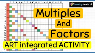 Multiples and Factors Activity, Project, TLM