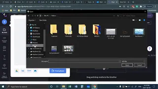 How to add your video audio files into Clipchamp