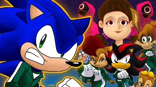 Sonic Meets SQUID GAME + Sonic.EXE FNF Trailer