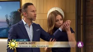 Tilde om heta parfymtrenden "Jag vill typ äta upp dig!" - Nyhetsmorgon (TV4)