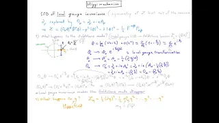 QFT19.1 Higgs mechanism