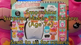 Smooshins Surprise Maker Kit Review Age 7+ Sent for review