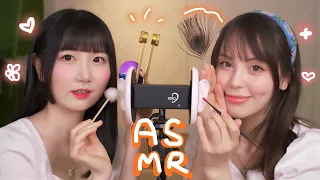 ASMR в Korea🇰🇷 Двойная чистка ушей с Eraing ASMR