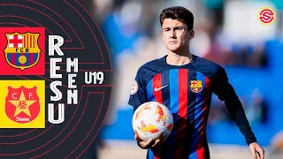 RESUMEN: FC Barcelona vs CF Damm Juvenil A U19 2023