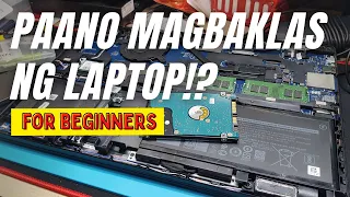 How To Disassemble Laptop/Paano Magbaklas ng Laptop (Tagalog)