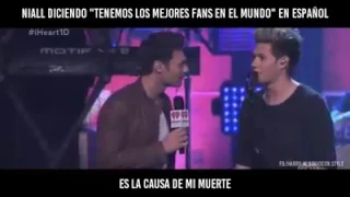 Niall Horan Hablando Español.