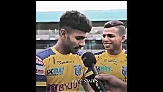 rahul kp x nihal sudheesh 😅 | kerala blasters new signing #kbfc #manjappada