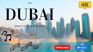Dubai 4K. From Desert to Skyscrapers in 50 years | BUEATY OF DUBAI