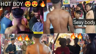 bodybuilder gose shirtless in Kolkata public reaction video 🔥🔥🔥 hardwork motivation (Part -1)