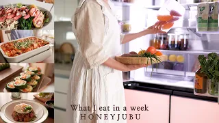 What I eat in a week / Homemade meal to save on food expenses