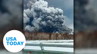 Russia’s Shiveluch volcano on eastern Kamchatka Peninsula erupts | USA TODAY