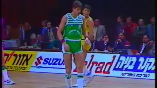 1986 - Zalgiris Kaunas - Maccabi Tel Aviv ( 94 - 77 )