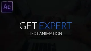 Nice and Smooth Text Logo Animation in After Effects URDU / HINDI