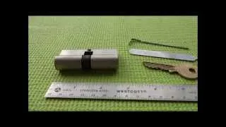 (231) Union Euro Cylinder Picked Open (Rhino Warning!)