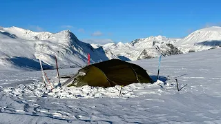 Winter Camping Adventure | Surviving In The Norwegian Mountains