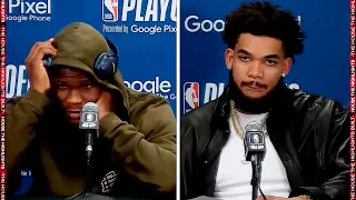 Anthony Edwards & Karl-Anthony Towns Talk Series Loss vs Nuggets, Postgame Interview