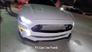 $4K Midnight Twin Turbo Mustang vs Porsche 991.2 900+whp