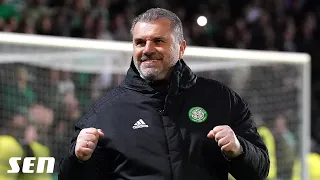 Ange Postecoglou's full interview with Gerard Whateley after clinching the title with Celtic | SEN