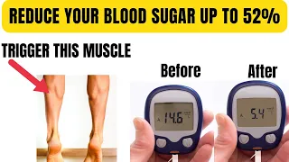 Lower Your Blood Sugar Up To 52% While Sitting | Soleus Push-up |