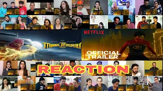 Minnal Murali Trailer Mega Reaction || Tovino Thomas || Basil || Chain reaction 4k