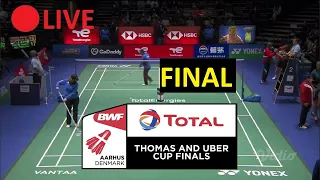 🔴Live Streaming Badminton INDONESIA vs CHINA BWF Thomas & Uber Cup Finals 2021