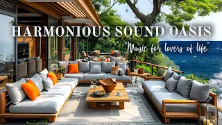 Harmonious Sound Oasis - Bossa Nova Jazz Tunes for a Chill, Joyful Vibe ☕ Seaside Bistro