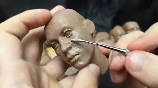 How to sculpt a head, face shape and proportions