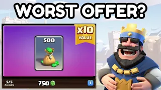 What's the WORST offer in Clash Royale HISTORY? (PART 2)