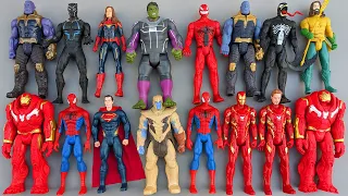 Avengers Assemble! Spider Man, Iron Man, Thanos, Hulk vs Captain America & Black Panther #201
