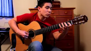 (Solo Classical Guitar) Bach's Two-Part Invention No. 13