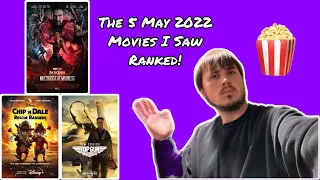 Every May 2022 Movie I Saw Ranked!