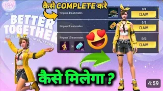 Better Together Help Up Teammates Free Fire Female bundle kaise milega 😱😱 #viral #video #trending