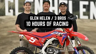 3 BROS 10 HRS of Glen Helen - DIRT BIKE MAG HONDA CRF450X