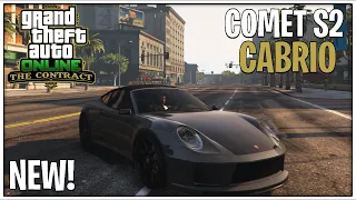 NEW Comet S2 Cabrio CUSTOMIZATION! (Porsche 911 Cabriolet) - GTA Online The Contract DLC UPDATE!