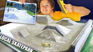 RE-MAKING MY LOCAL SKATEPARK FOR FINGERBOARDS! (Part 1)